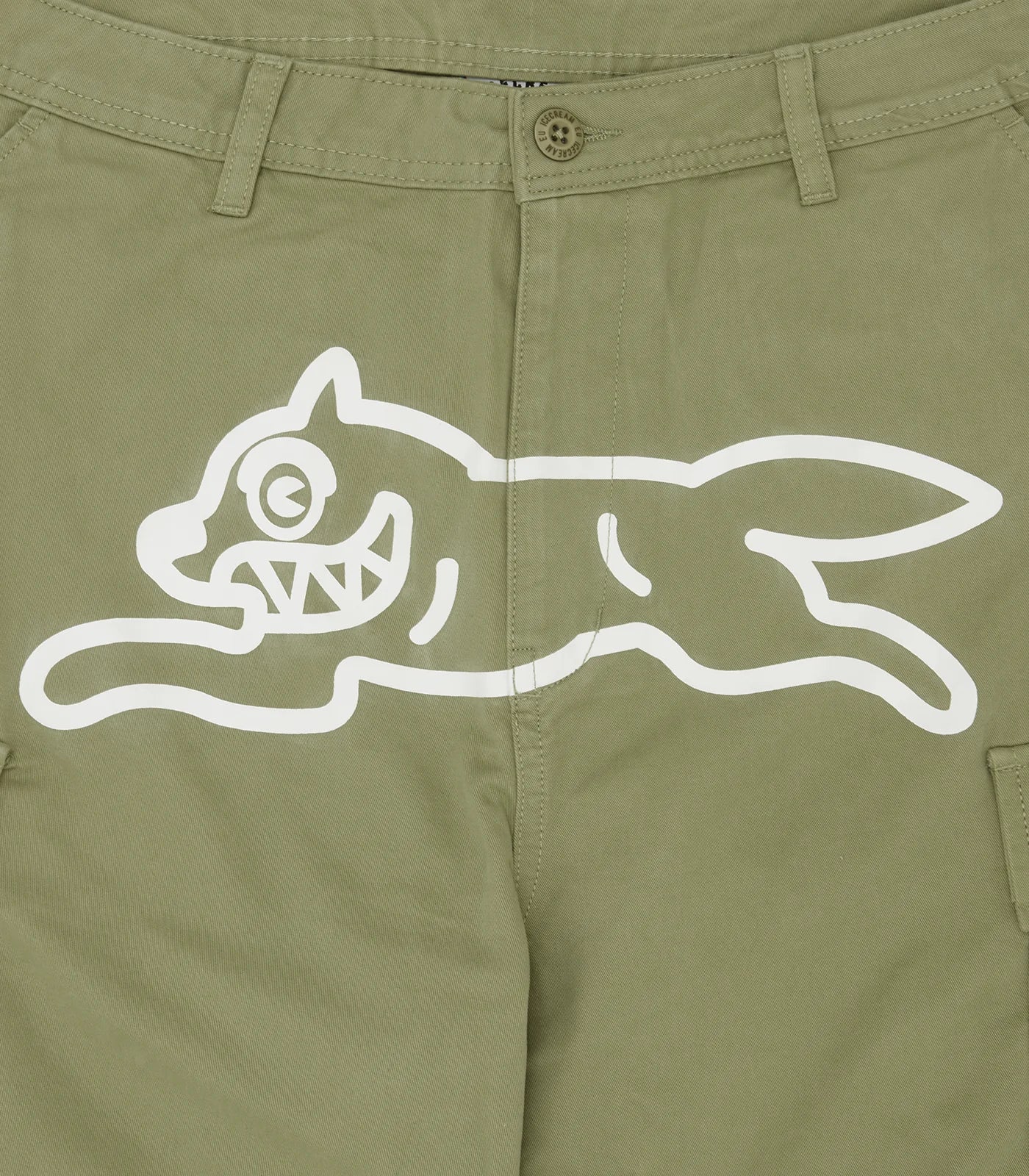 RUNNING DOG CARGO PANTS - GREEN