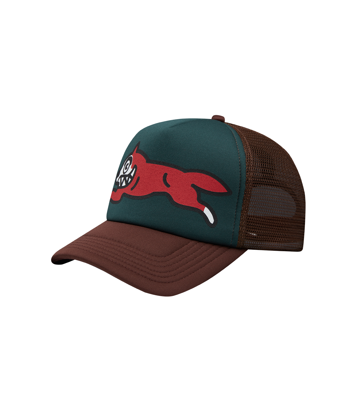 RUNNING DOG TRUCKER CAP - GREEN