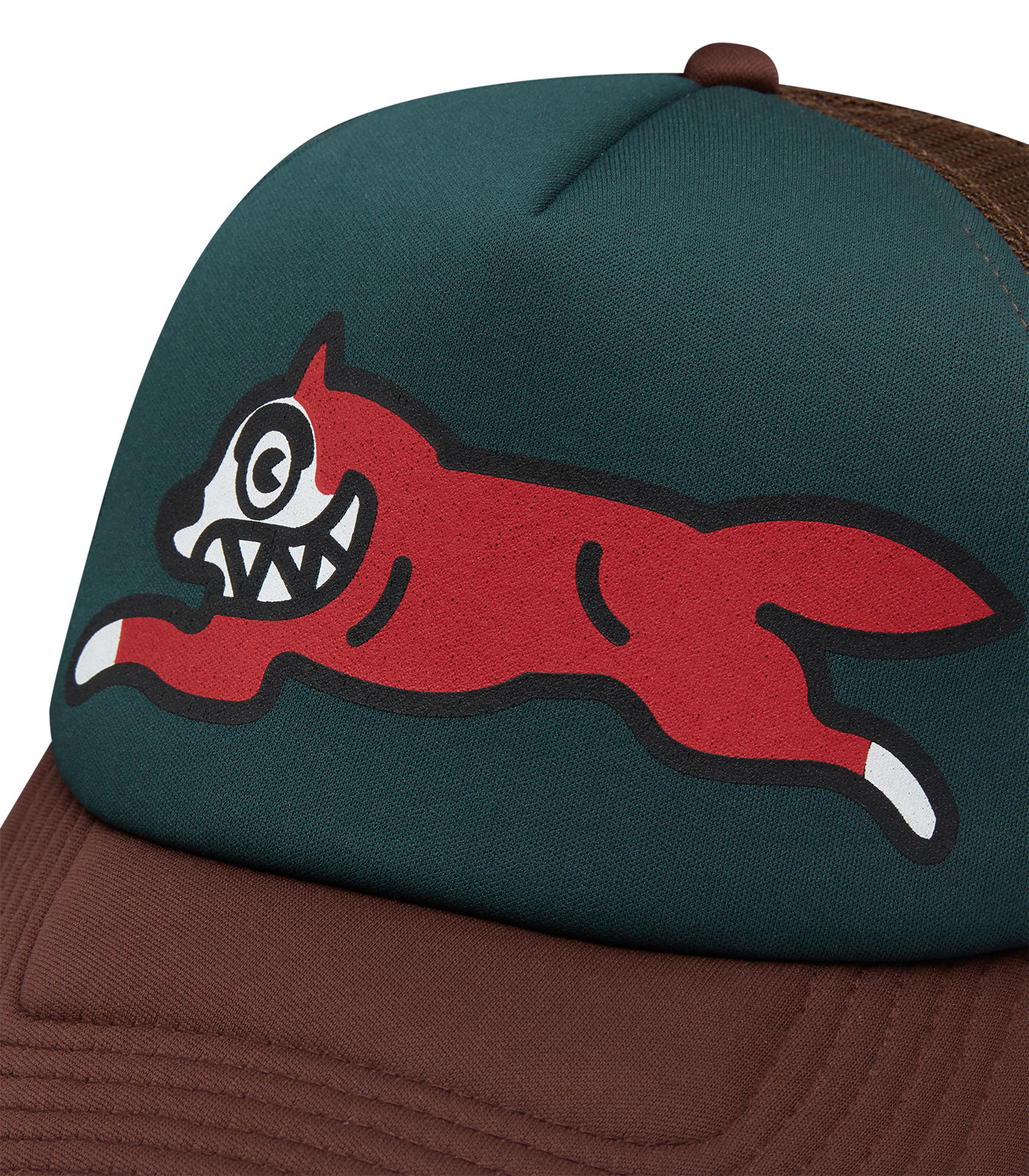 RUNNING DOG TRUCKER CAP - GREEN