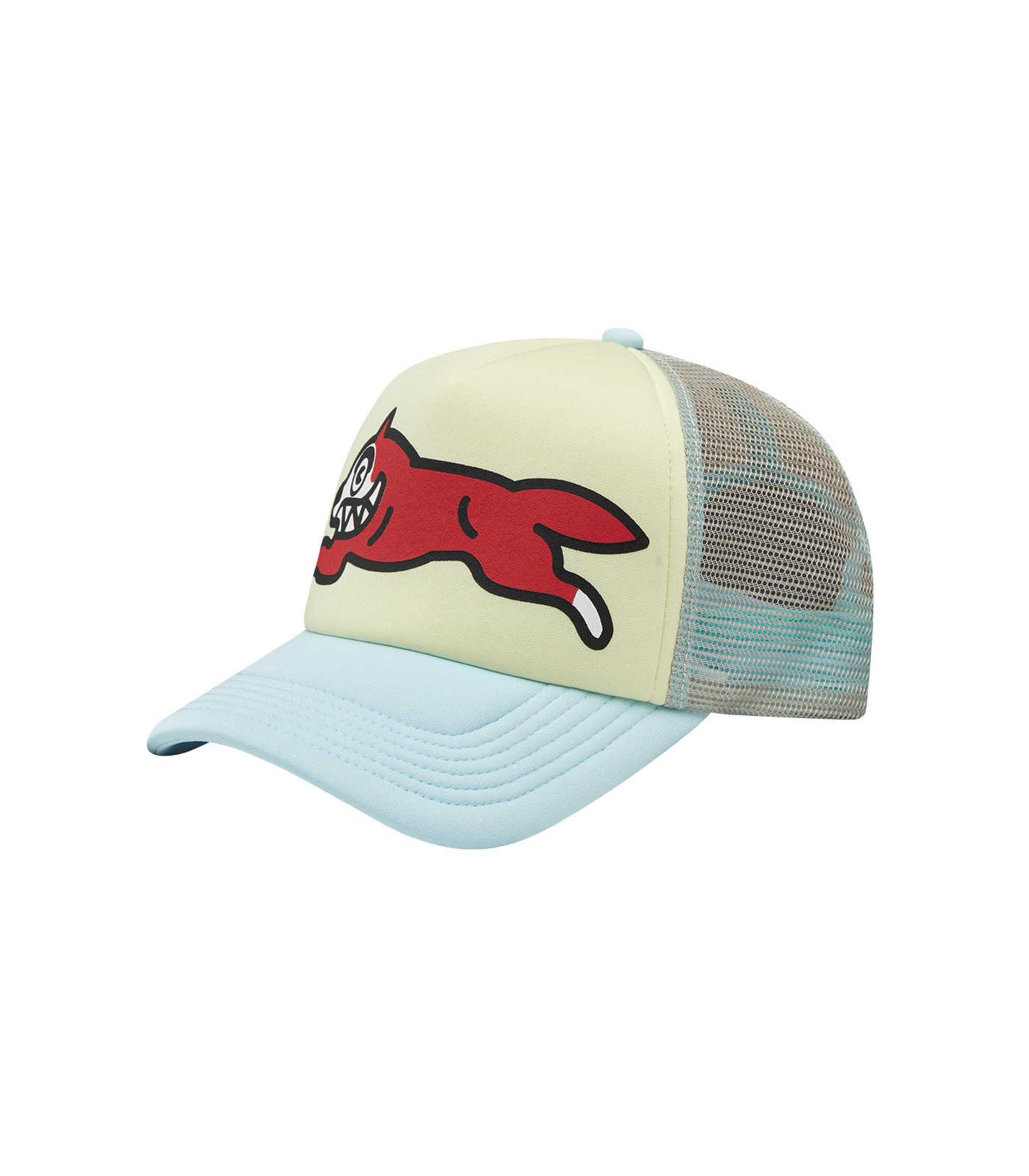 RUNNING DOG TRUCKER CAP - ECRU
