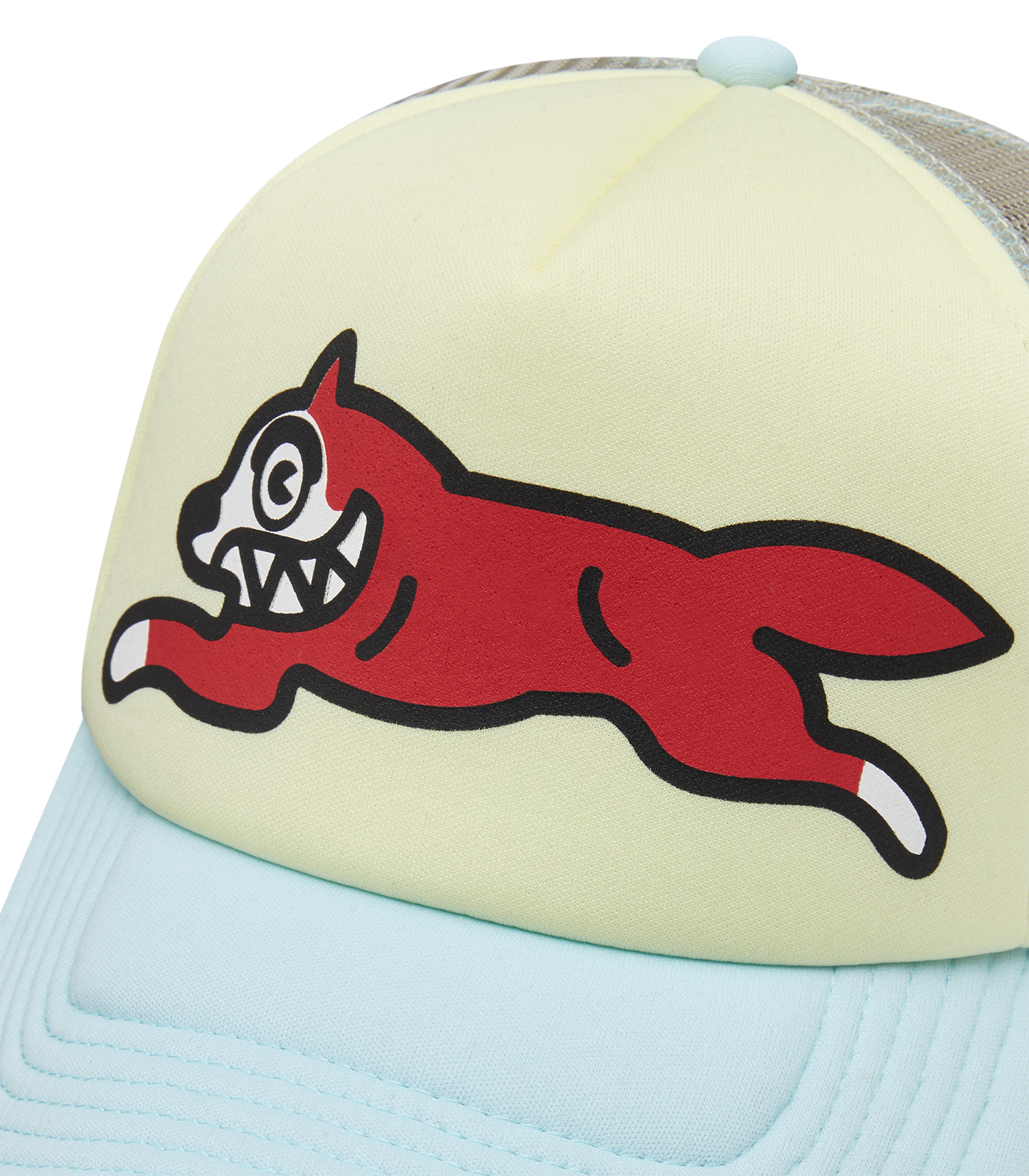 RUNNING DOG TRUCKER CAP - ECRU