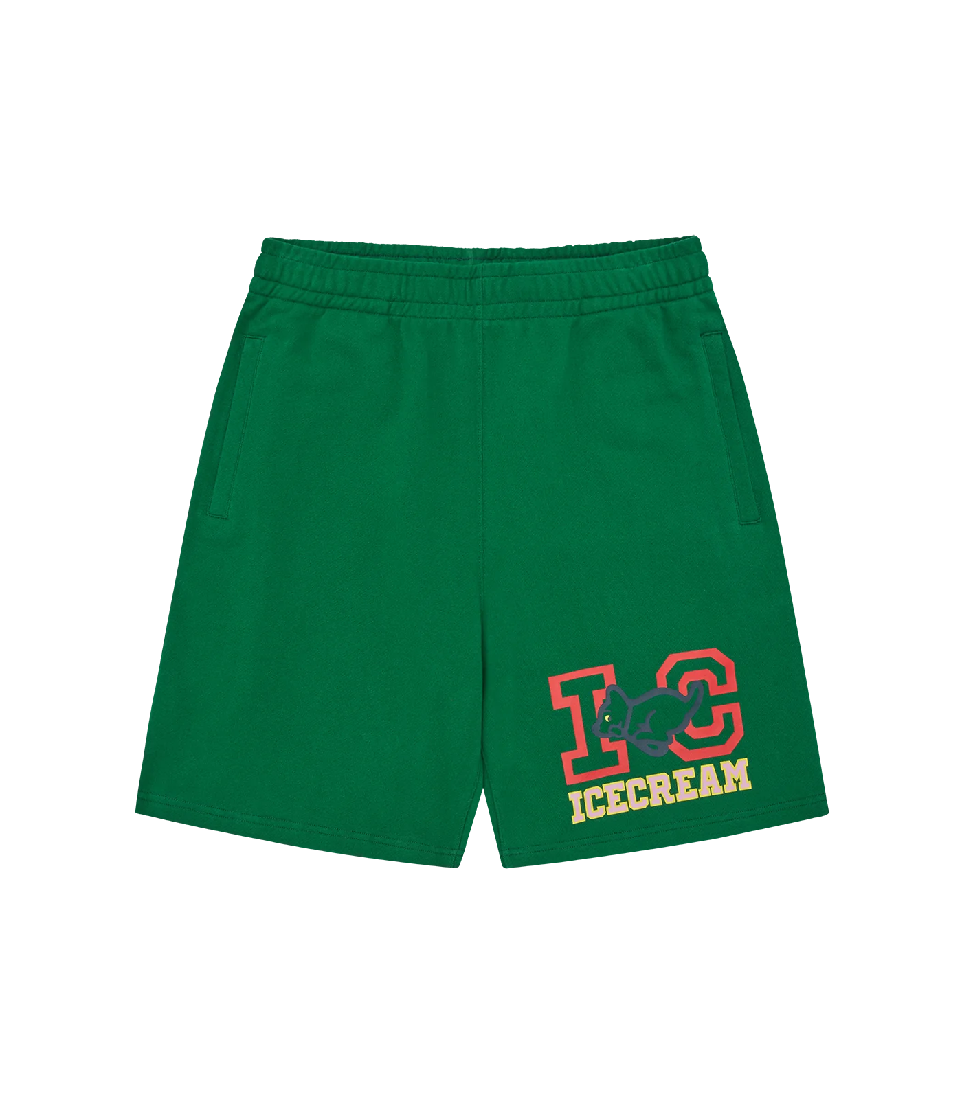 COLLEGIATE PUPPY SHORTS - GREEN