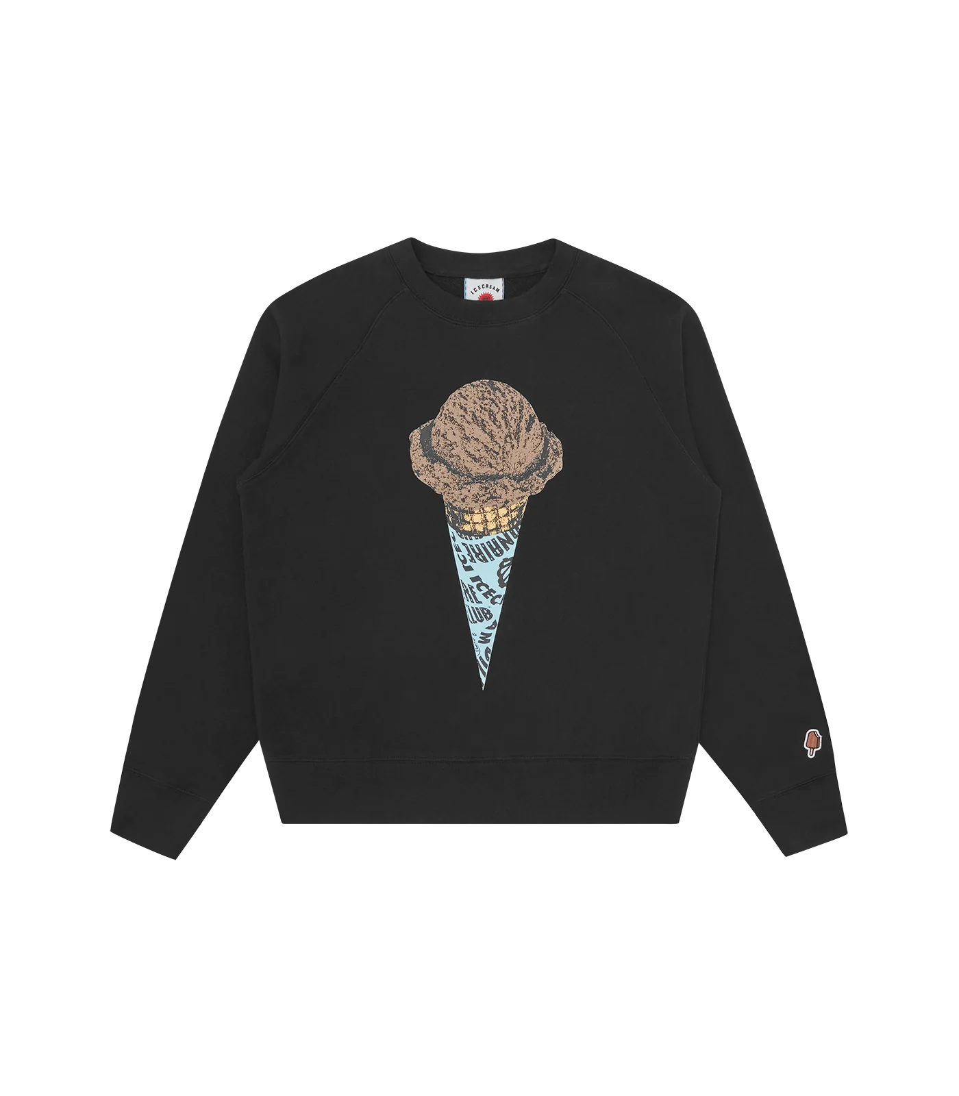 CONE CREWNECK - BLACK