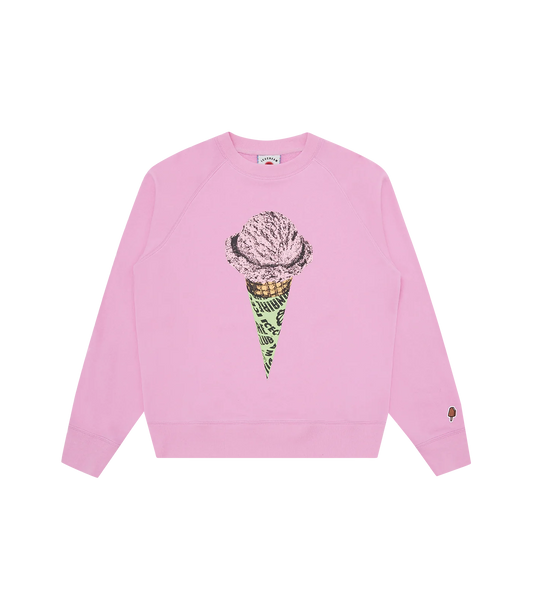 CONE CREWNECK - PINK