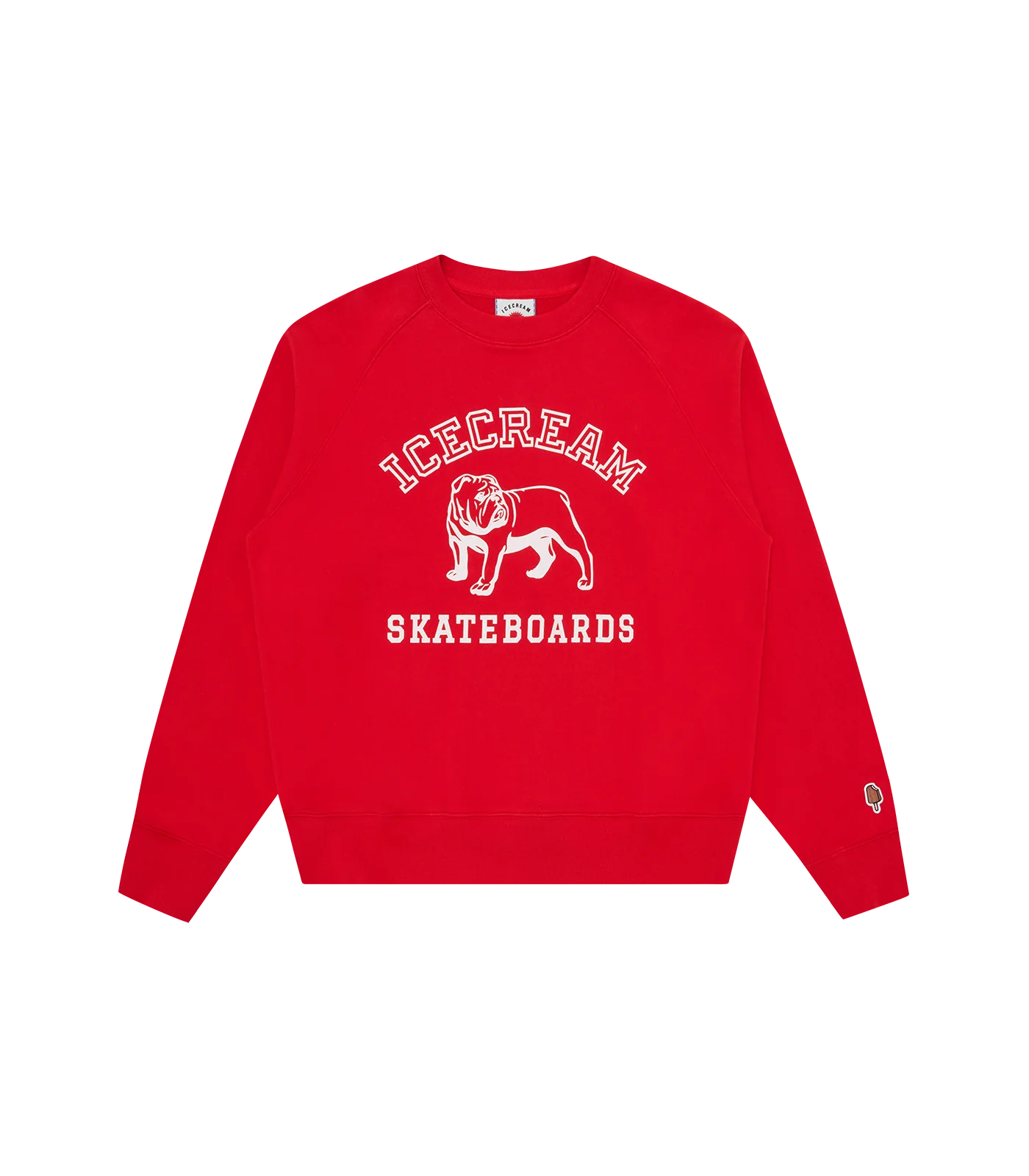 BULLDOG CREWNECK - RED