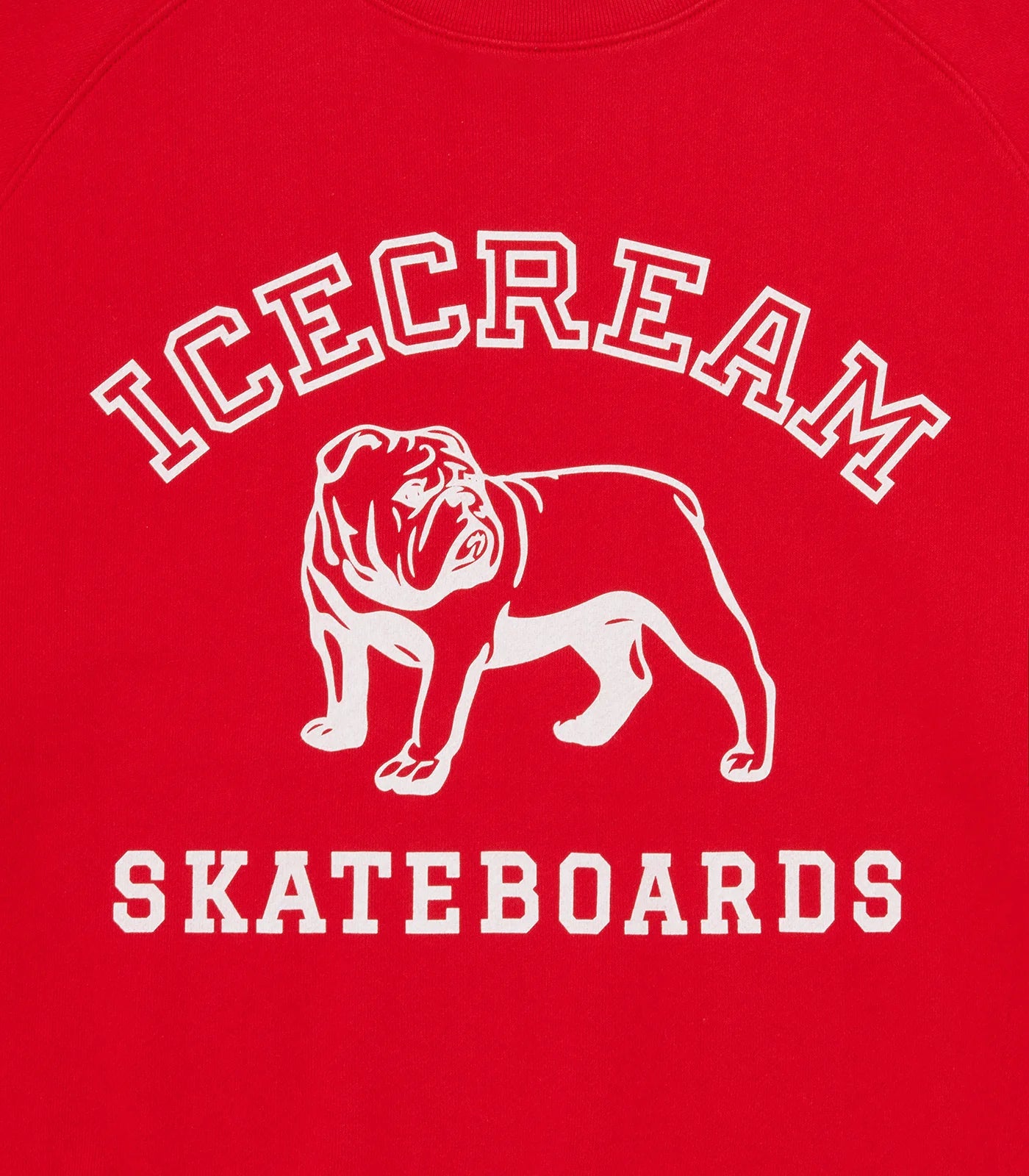 BULLDOG CREWNECK - RED
