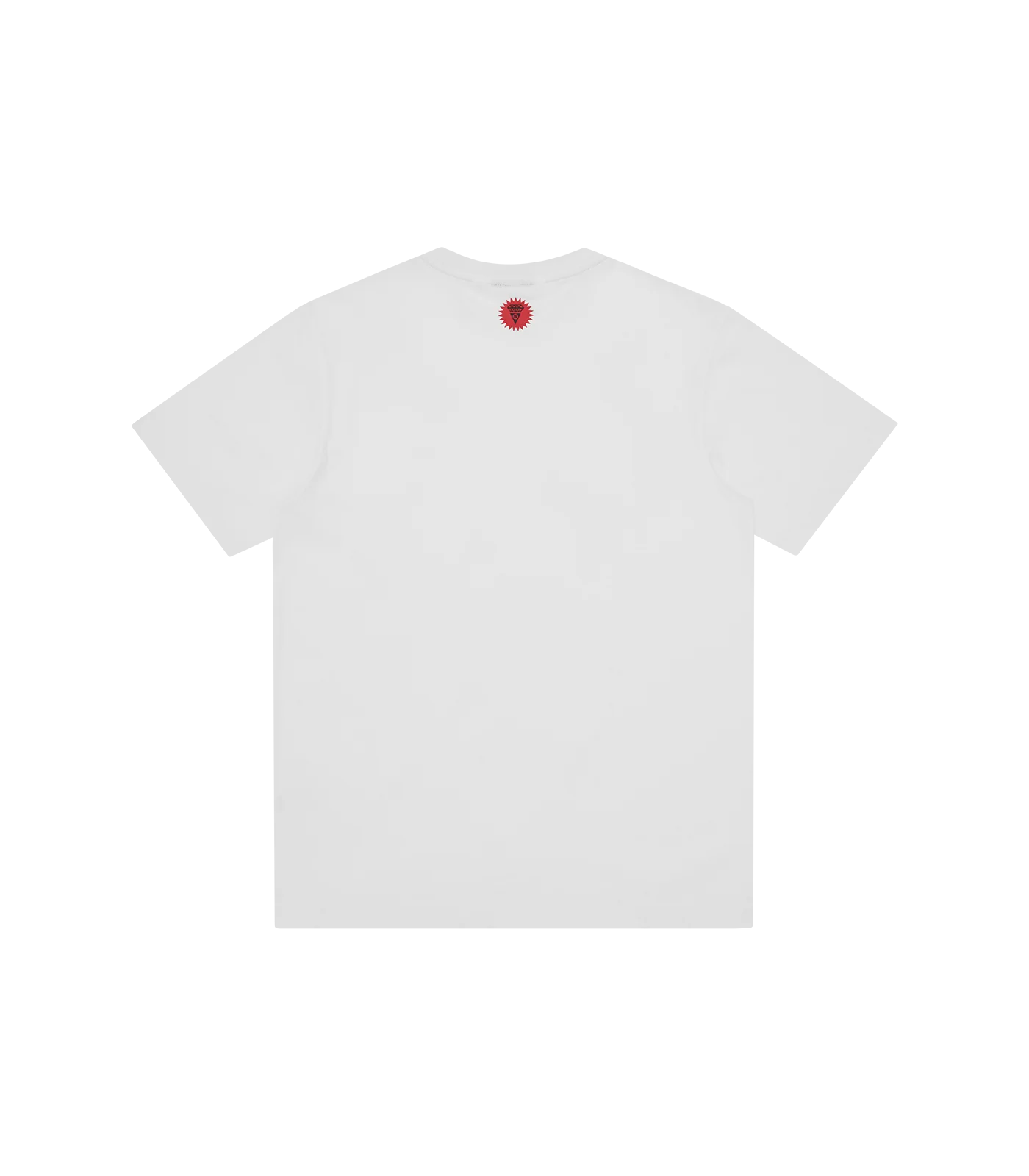 HALFTONE RUNNING DOG T-SHIRT - WHITE