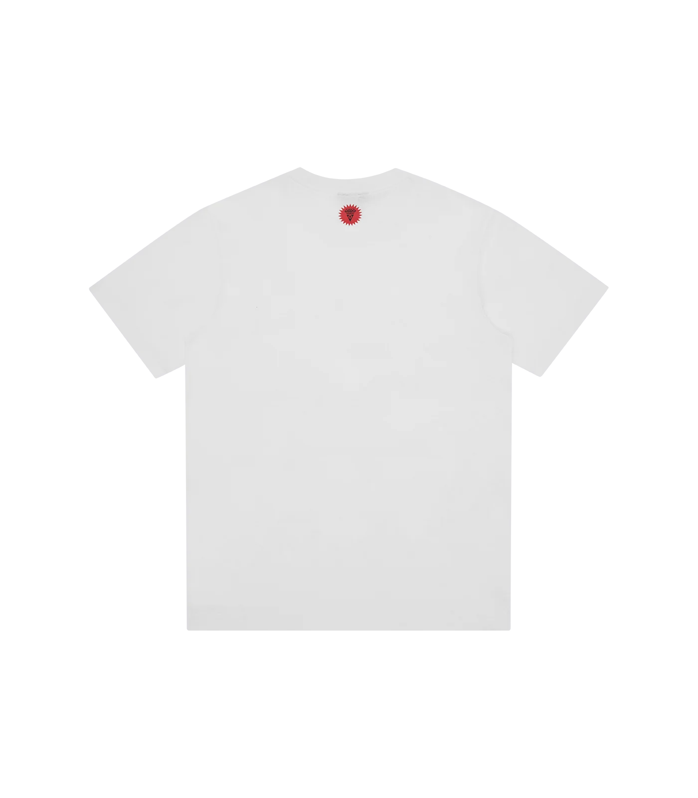 POLKA DOT RUNNING DOG T-SHIRT - WHITE