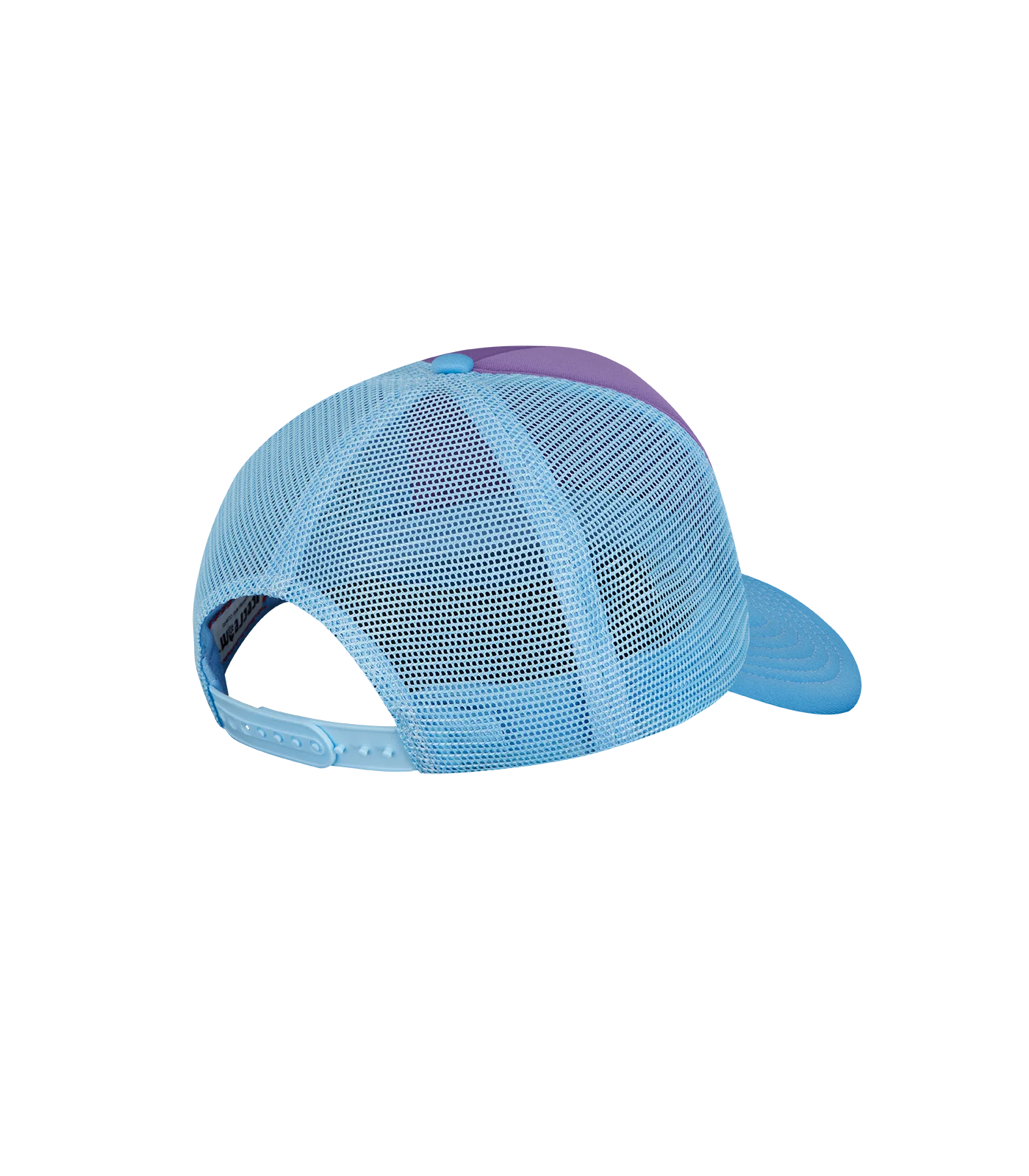 POLKA DOT RUNNING DOG TRUCKER CAP - PURPLE