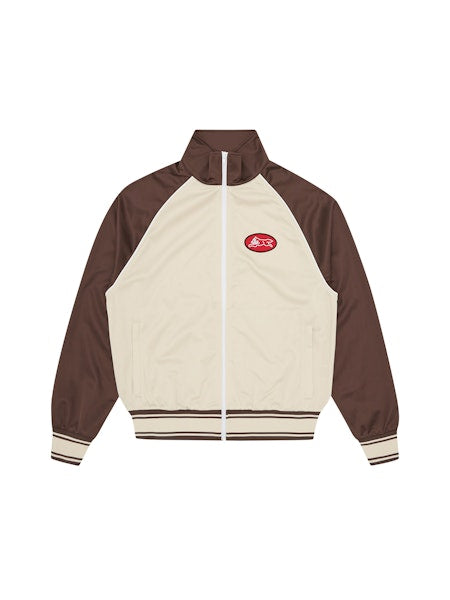 RUNNING DOG ZIP THROUGH TRACK TOP