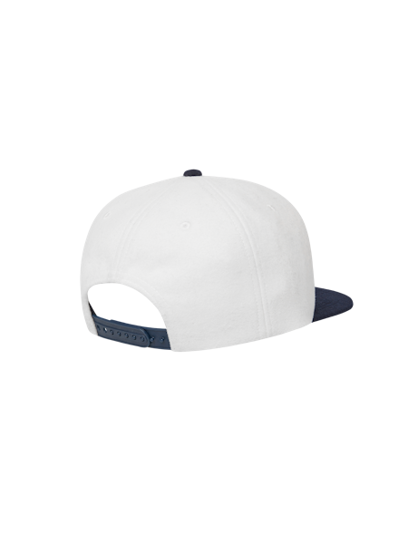 IC 6 PANEL CAP - ECRU/NAVY