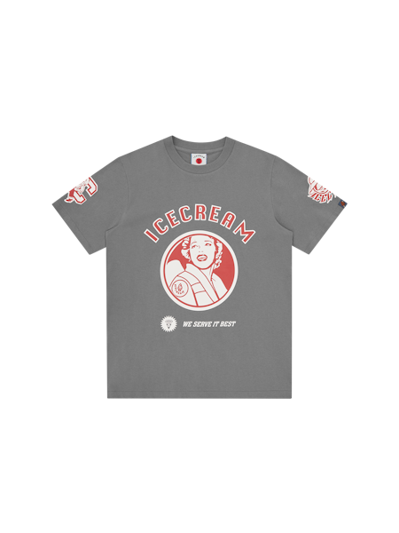 MULTI GRAPHIC T-SHIRT - GREY