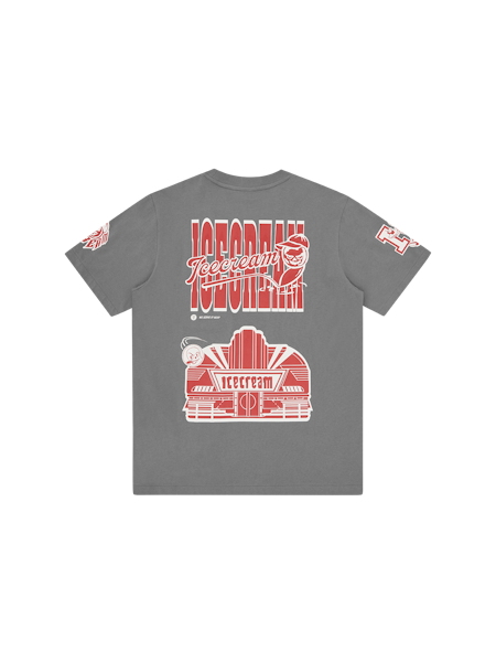 MULTI GRAPHIC T-SHIRT - GREY