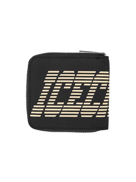 ICECREAM RACING NYLON WALLET - BLACK