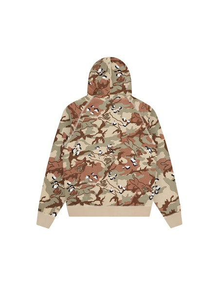 CHOC CHIP RUNNING DOG ZIP THROUGH HOOD