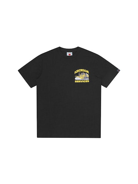 IC SERVICES T-SHIRT-BLACK