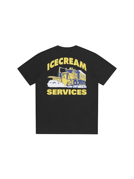 IC SERVICES T-SHIRT-BLACK