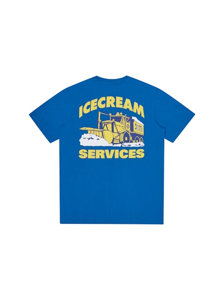 IC SERVICES T-SHIRT-BLUE