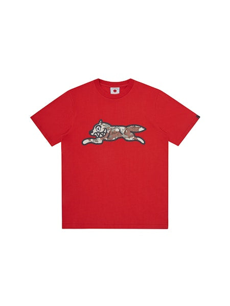 CHOC CHIP RUNNING DOG T-SHIRT-RED