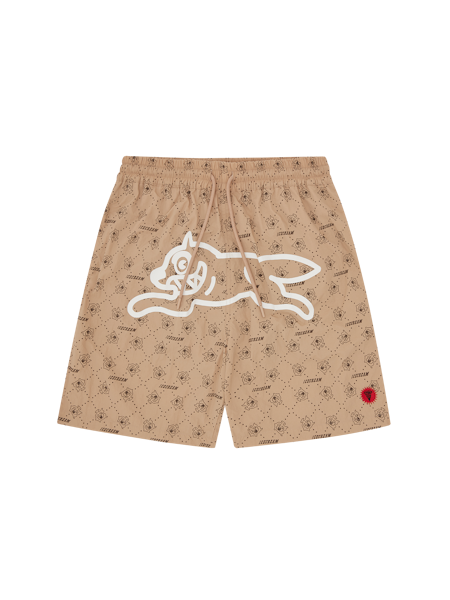 MONOGRAM RUNNING DOG SWIM SHORTS