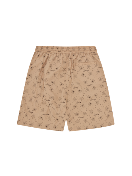 MONOGRAM RUNNING DOG SWIM SHORTS