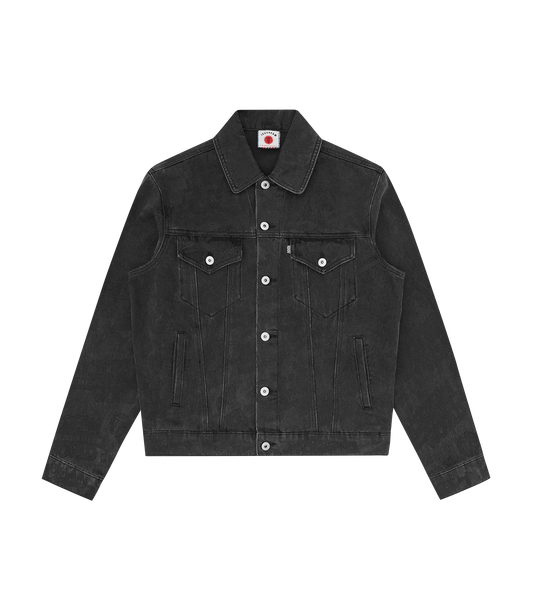 EVERY FLAVOUR DENIM TRUCKER JACKET - WASHED BLACK