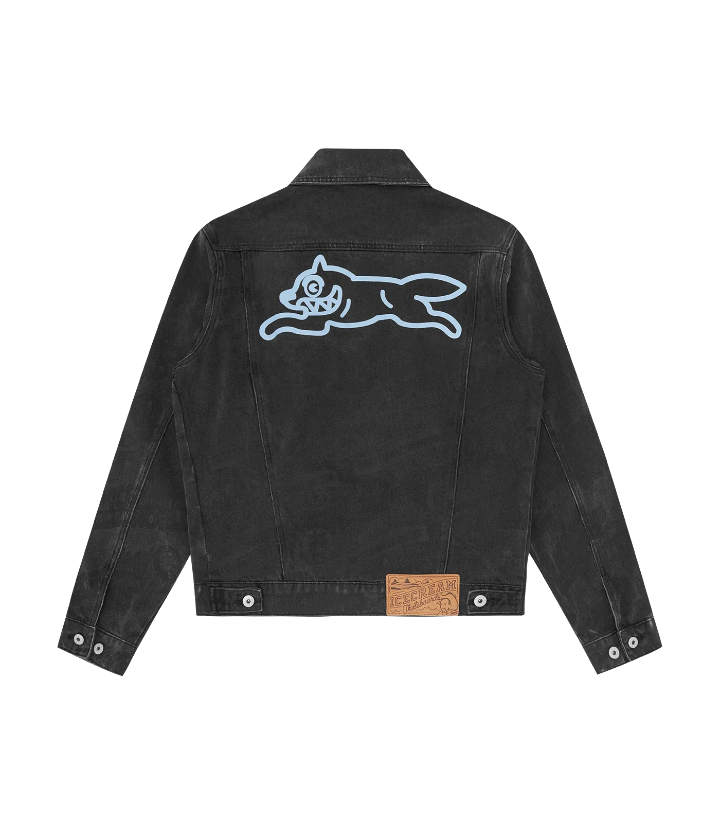 EVERY FLAVOUR DENIM TRUCKER JACKET - WASHED BLACK