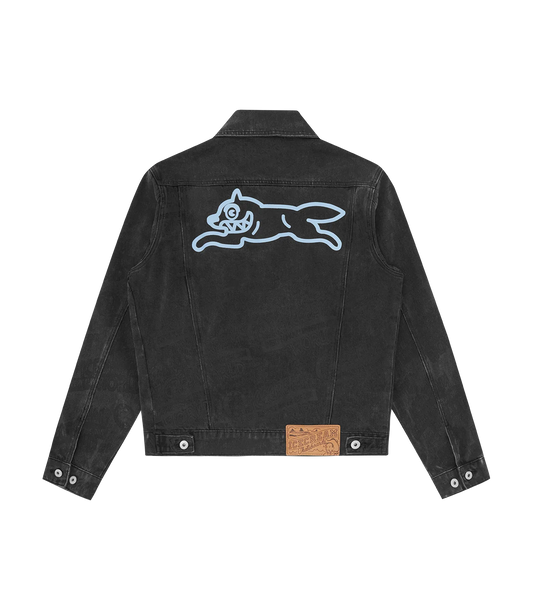 EVERY FLAVOUR DENIM TRUCKER JACKET - WASHED BLACK