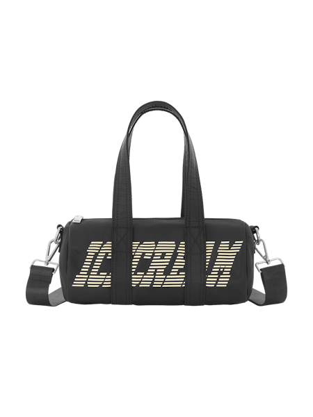 ICECREAM RACING NYLON MINI DUFFLE BAG - BLACK