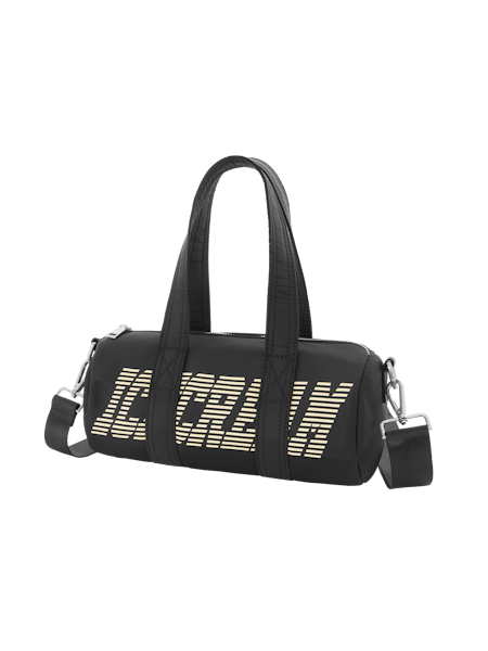 ICECREAM RACING NYLON MINI DUFFLE BAG - BLACK