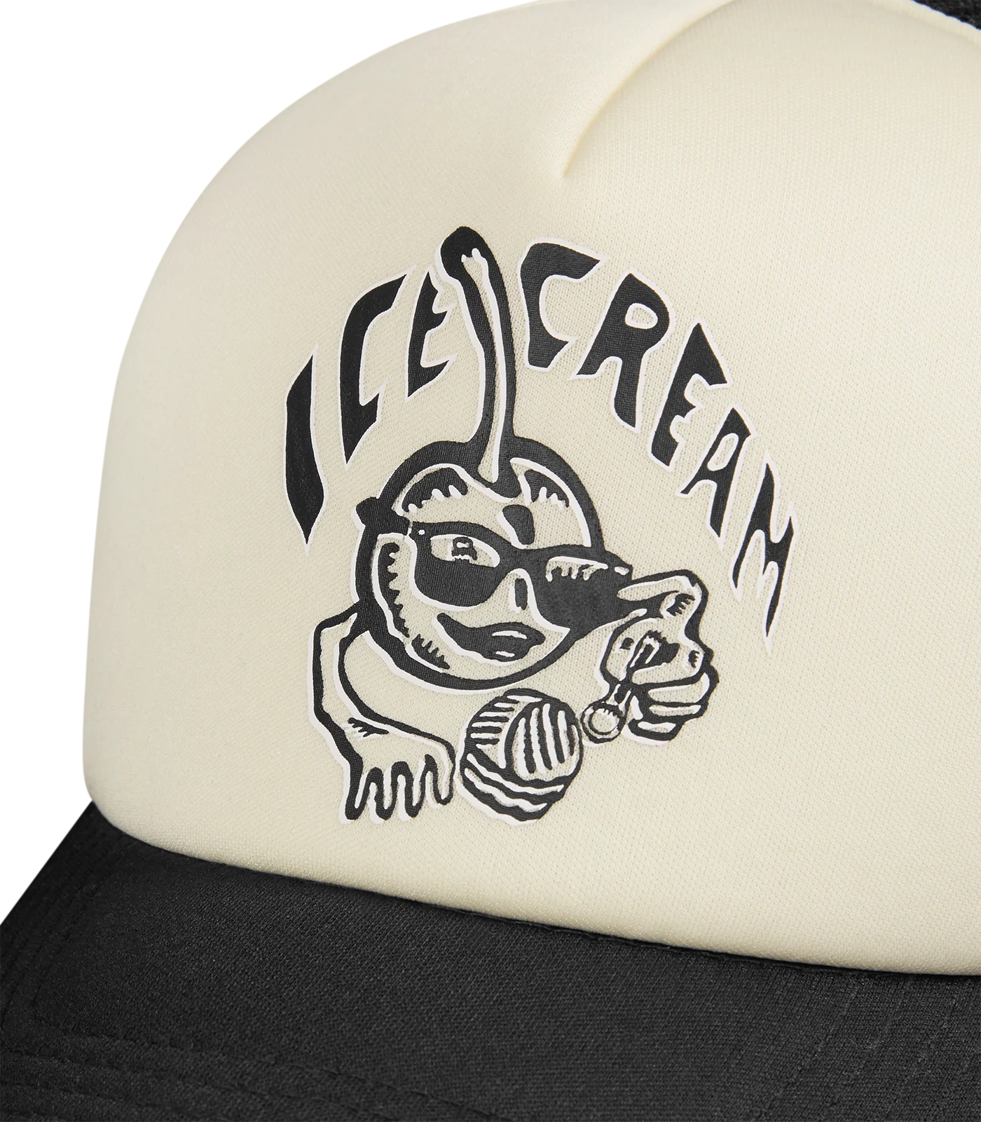 CHERRY TRUCKER CAP - YELLOW/BLACK