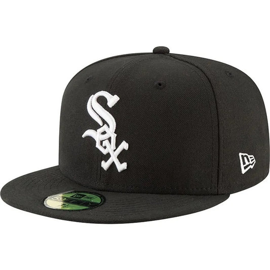 NEW ERA CAP-59FIFTY SOX BLK/WHT