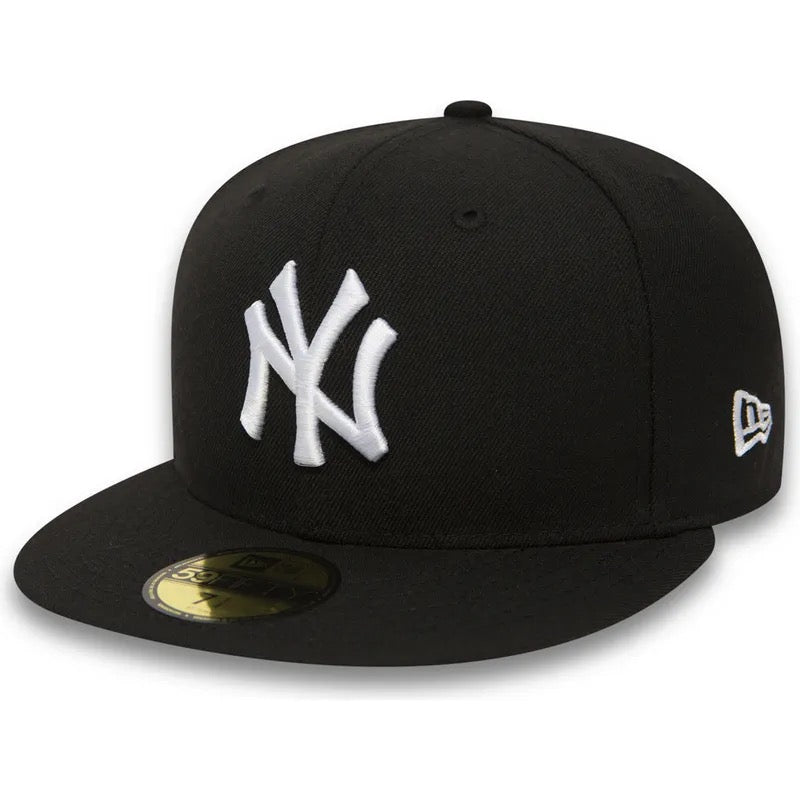 NEW ERA CAP-59FIFTY NY BLK/WHT