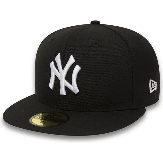 NEW ERA CAP-59FIFTY NY BLK/WHT