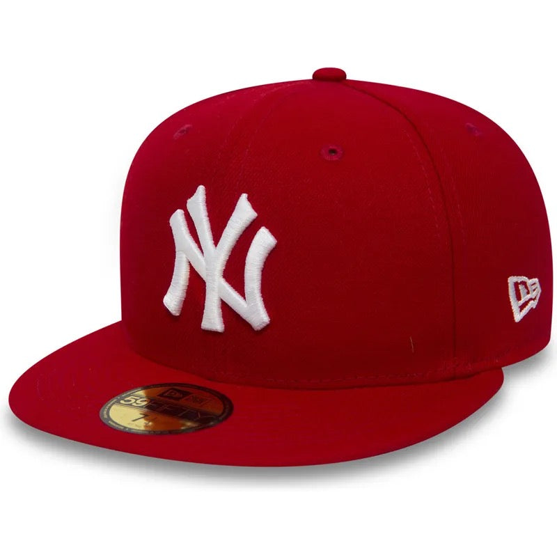 NEW ERA CAP-59FIFTY NY RED/WHT