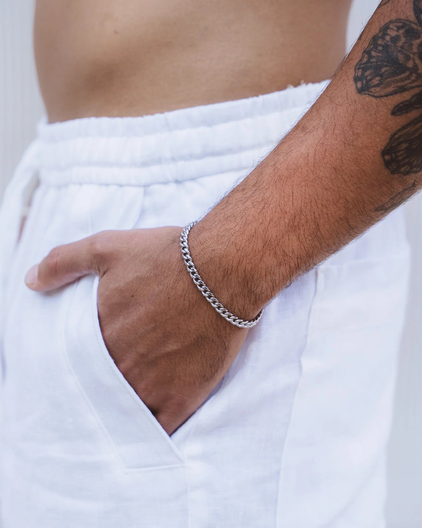 CUBANA SILVER BRACELET