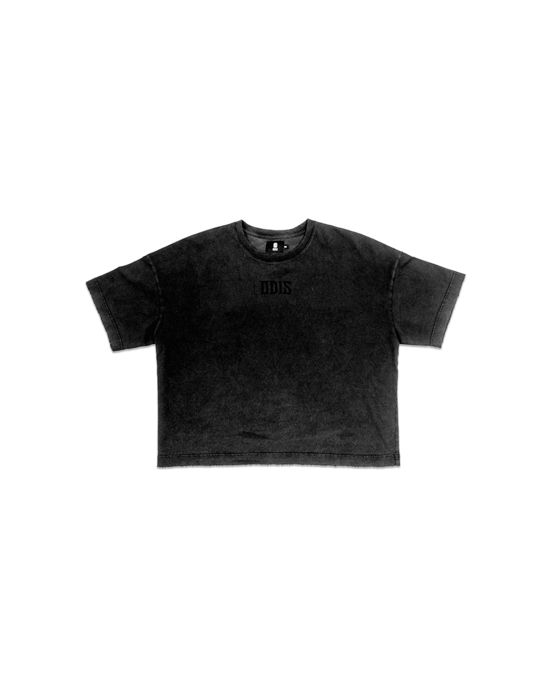 WASHED GREY BOXY TEE