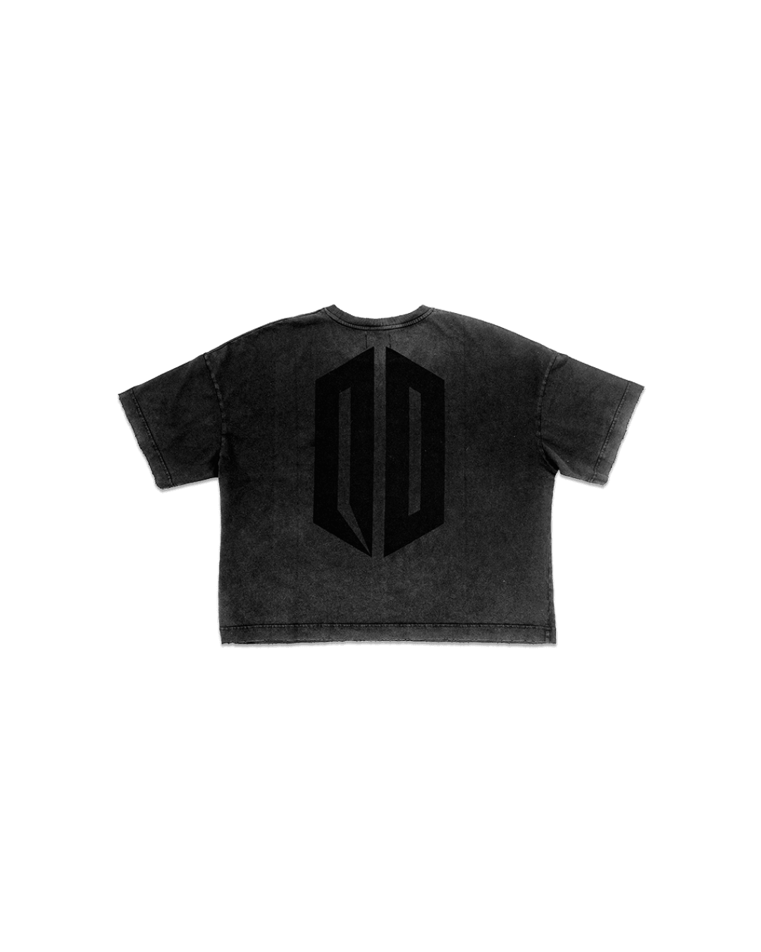 WASHED GREY BOXY TEE