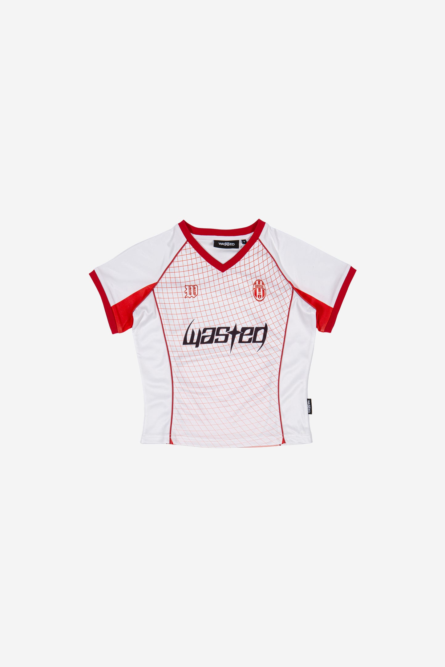 WOMENS-SPINE FOOTBALL JERSEY RED