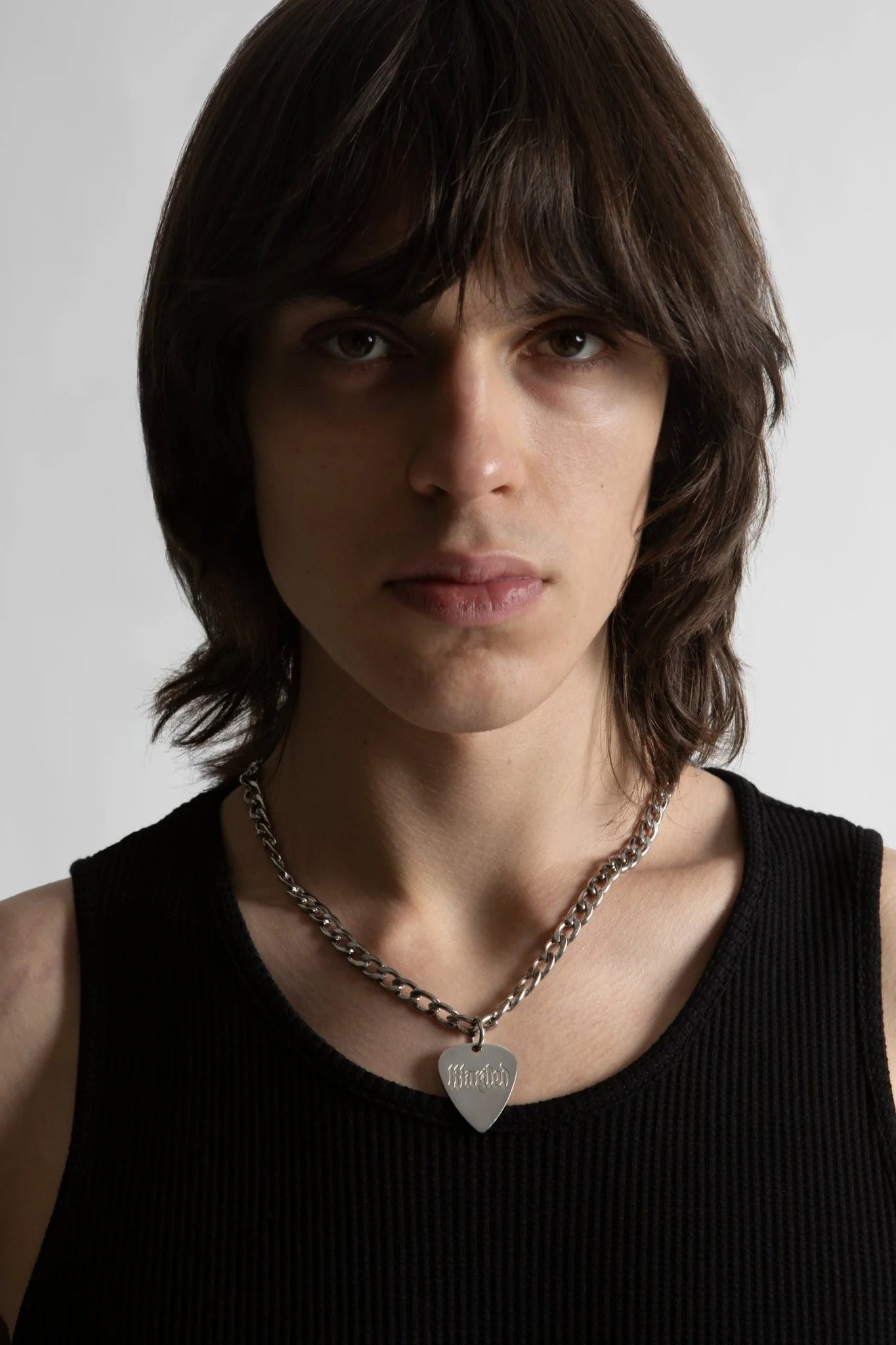 FRET NECKLACE-SILVER