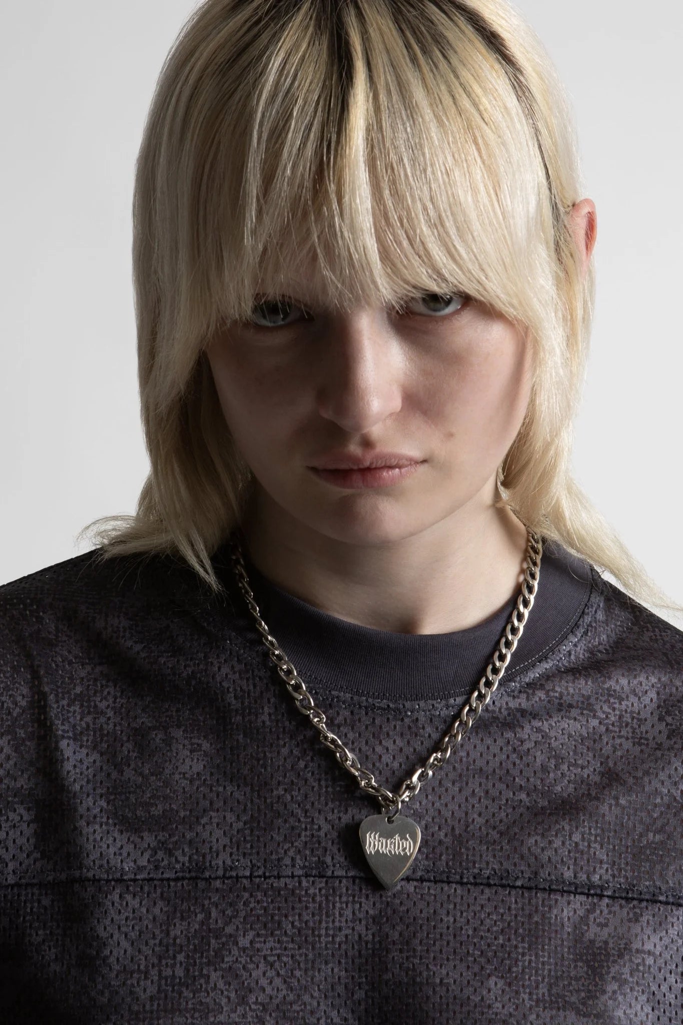 FRET NECKLACE-SILVER