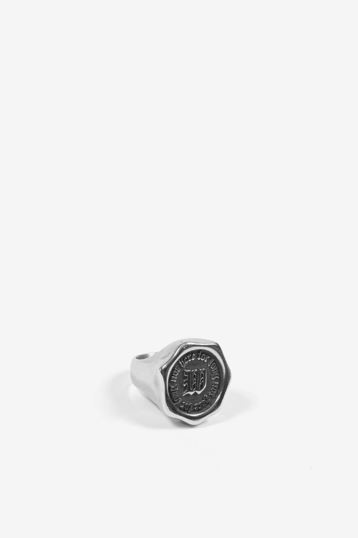 SEAL SIGNET RING-SILVER