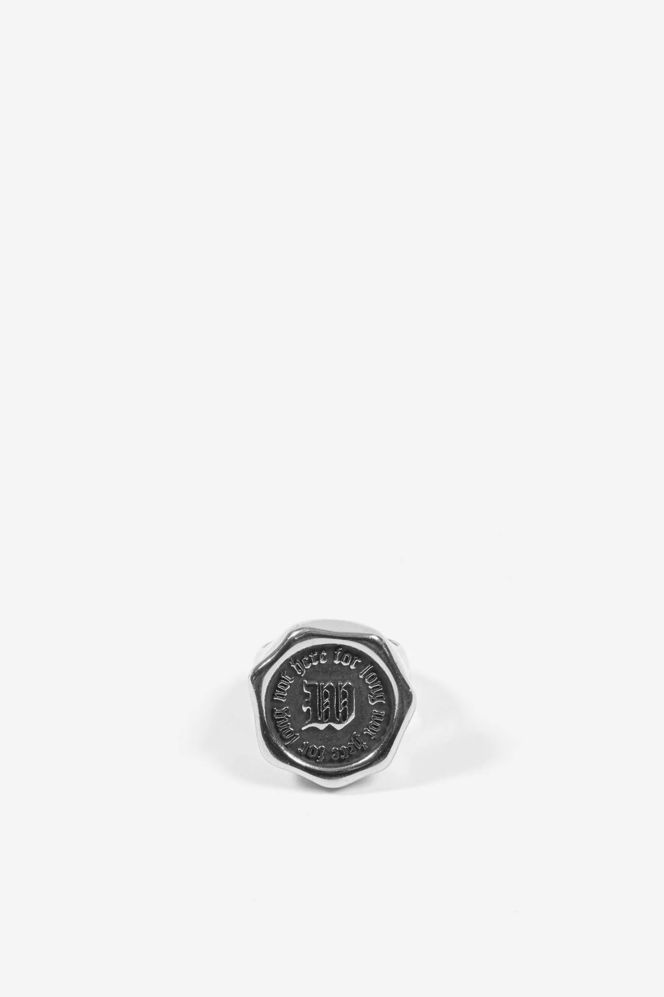 SEAL SIGNET RING-SILVER
