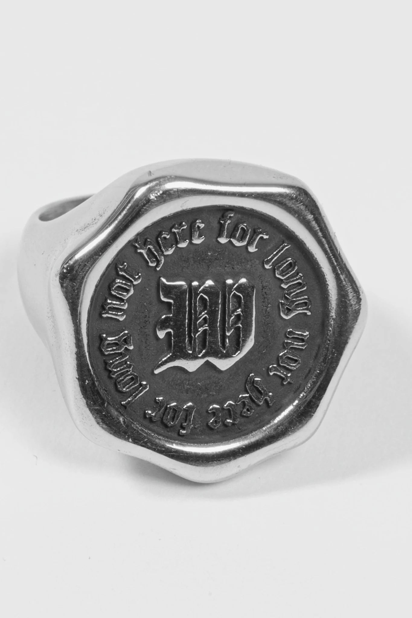 SEAL SIGNET RING-SILVER