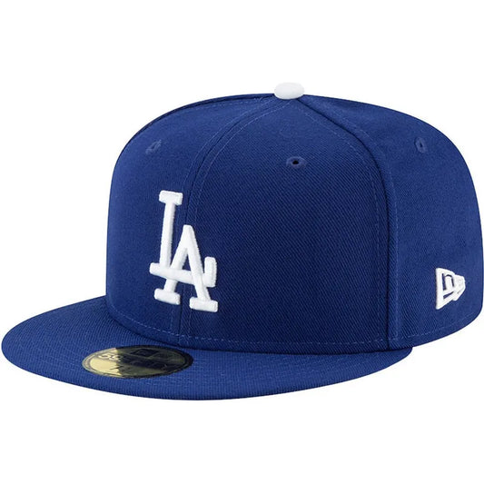 NEW ERA CAP-59FIFTY LA BLUE/WHT