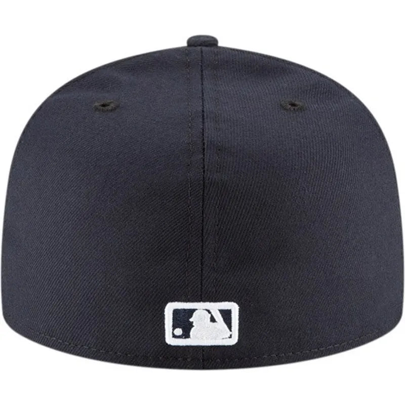 NEW ERA CAP-59FIFTY DETROIT WHT/NVY