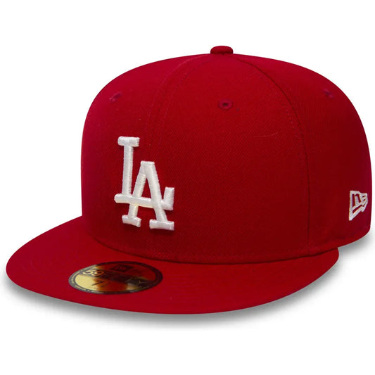 NEW ERA CAP-59FIFTY LA RED/WHT
